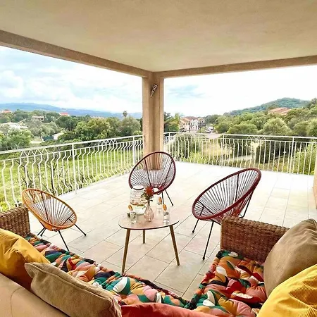 Proche Ajaccio Et Exclusive 2 A 10 Voyageurs Holiday home Bastelicaccia