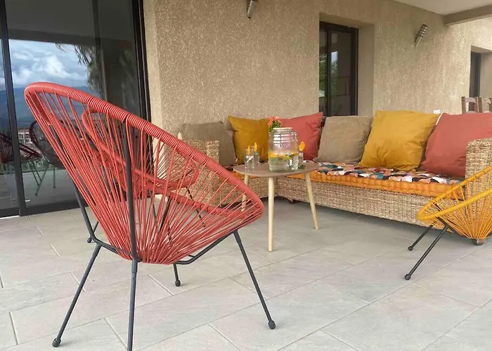 Proche Ajaccio Et Exclusive 2 A 10 Voyageurs Ferienhaus Bastelicaccia